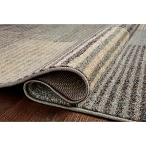 Bowery Storm / Taupe Rug (5' 5" X 7' 6")