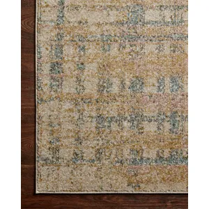 Bowery Beige / Multi Rug (4' 0" X 6' 0")