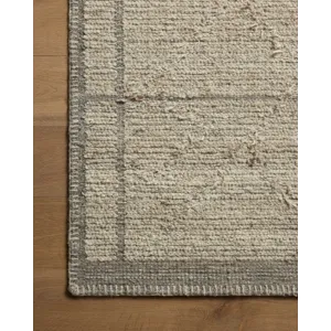 Amber Lewis x Loloi Bowie Fog / Grey 7\'-9\" x 9\'-9\" Rug