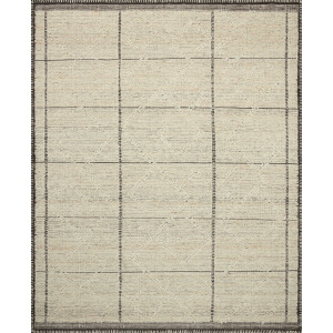 Amber Lewis x Loloi Bowie Ivory / Mocha Rug