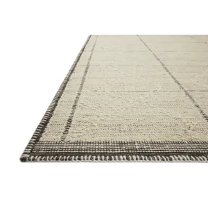 Amber Lewis x Loloi Bowie Ivory / Mocha 2\'-9\" x 8\'-0\" Rug