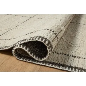 Amber Lewis x Loloi Bowie Ivory / Mocha 2\'-9\" x 8\'-0\" Rug