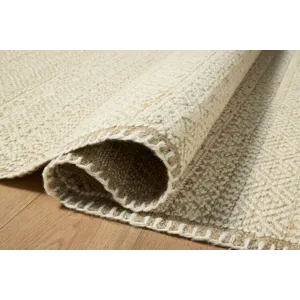Amber Lewis x Loloi Bowie Ivory / Taupe 11\'-6\" x 15\' Rug