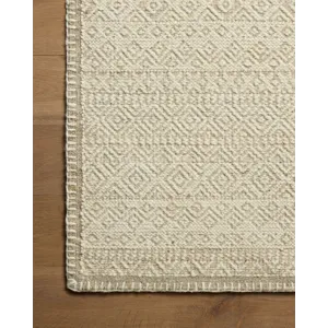 Amber Lewis x Loloi Bowie Ivory / Taupe 11\'-6\" x 15\' Rug