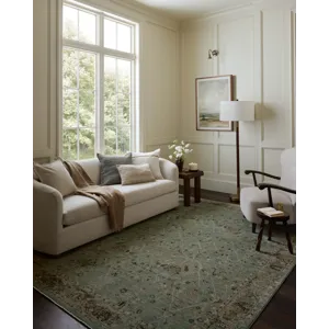 Loloi Briar Aqua / Olive 2\'-6\" x 4\'-0\" Rug