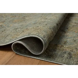 Loloi Briar Aqua / Olive 2\'-6\" x 4\'-0\" Rug