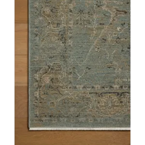 Loloi Briar Aqua / Olive 2\'-6\" x 4\'-0\" Rug