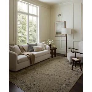 Loloi Briar Olive / Stone 2\'-6\" x 4\'-0\" Rug