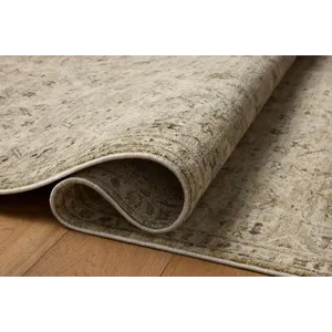 Loloi Briar Silver / Moss 2\'-6\" x 4\'-0\" Rug