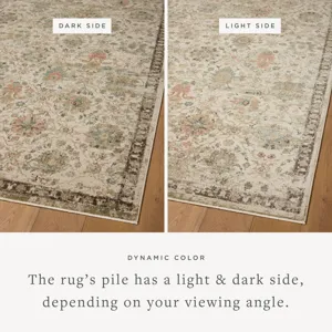 Loloi Briar Ivory / Multi 2\'-6\" x 4\'-0\" Rug