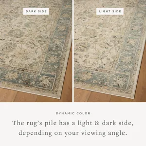 Loloi Briar Ant. Ivory / Blue 2\'-6\" x 4\'-0\" Rug