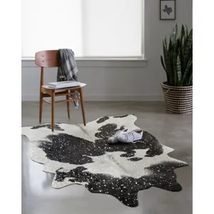 Bryce Black / Silver Rug (3' 10" X 5')