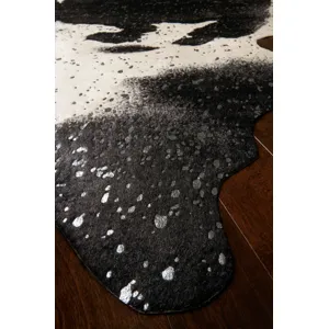 Bryce Black / Silver Rug (3' 10" X 5')