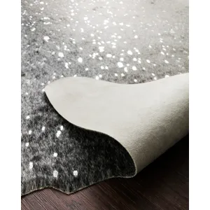 Bryce Graphite / Silver Rug (3' 10" X 5')