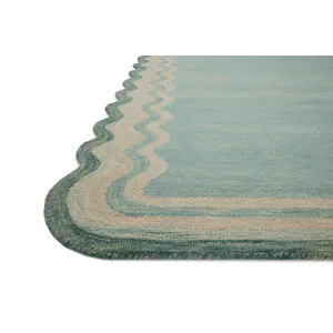 Buena Onda Aqua / Ocean Rug (7' 9" X 9' 9")