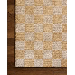 Chris Loves Julia x Loloi Calvin Apricot / Ivory 2\'-3\" x 3\'-10\" Rug