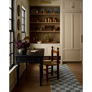 Chris Loves Julia x Loloi Calvin Blue / Ivory 9\'-6\" x 12\'-6\" Rug