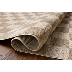 Chris Loves Julia x Loloi Calvin Pebble / Ivory 3\'-6\" x 5\'-6\" Rug