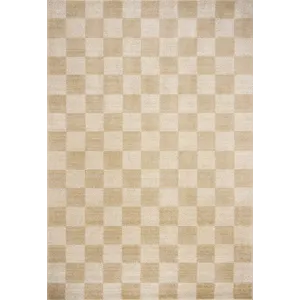 Chris Loves Julia x Loloi Calvin Wheat / Ivory 7\'-10\" x 7\'-10\" Rug