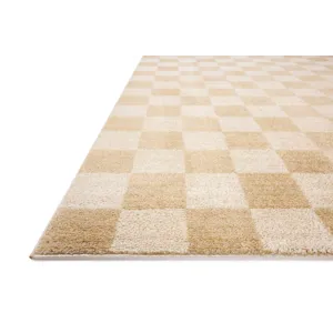 Chris Loves Julia x Loloi Calvin Wheat / Ivory 7\'-10\" x 7\'-10\" Rug