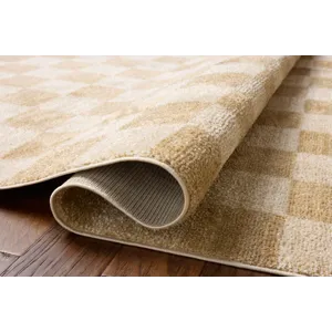 Chris Loves Julia x Loloi Calvin Wheat / Ivory 7\'-10\" x 7\'-10\" Rug