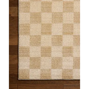 Chris Loves Julia x Loloi Calvin Wheat / Ivory 7\'-10\" x 7\'-10\" Rug