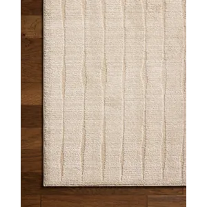 Chris Loves Julia x Loloi Calvin Ivory / Oatmeal 3\'-6\" x 5\'-6\" Rug