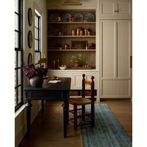 Chris Loves Julia x Loloi Calvin Ocean / Olive 3\'-6\" x 5\'-6\" Rug