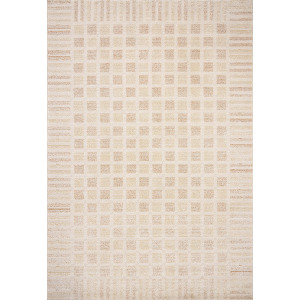 Chris Loves Julia x Loloi Calvin Bone / Natural Rug