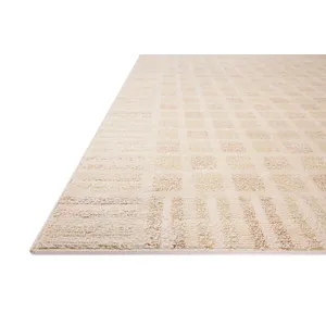 Chris Loves Julia x Loloi Calvin Bone / Natural 5\'-3\" x 7\'-6\" Rug