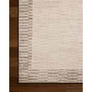 Chris Loves Julia x Loloi Calvin Ivory / Pebble 2\'-7\" x 7\'-6\" Rug