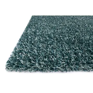 Carrera Shag Seafoam Rug (18" X 18" Sample)
