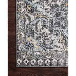 Cassandra Charcoal / Gold Rug (11' 6" X 15')