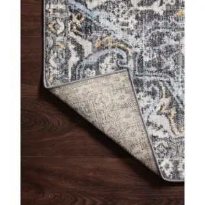 Cassandra Charcoal / Gold Rug (11' 6" X 15')