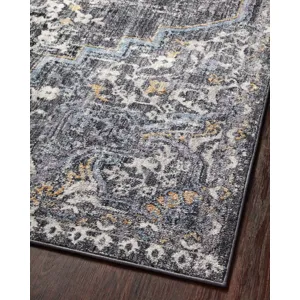 Cassandra Charcoal / Gold Rug (11' 6" X 15')