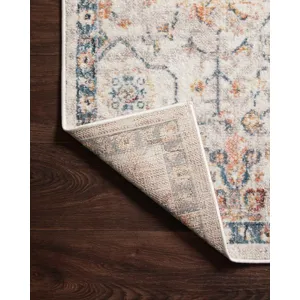 Cassandra Dove / Navy Rug (2' 6" X 4' 0")