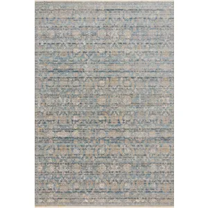 Claire Ocean / Gold Rug (5' 3" X 7' 9")