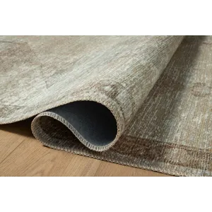 Amber Lewis x Loloi Cambria Mist / Natural 2\'-3\" x 3\'-9\" Rug