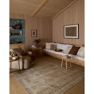 Amber Lewis x Loloi Cambria Natural / Jade 10\'-0\" x 14\'-0\" Rug