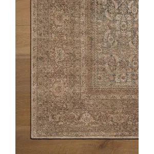 Amber Lewis x Loloi Cambria Ocean / Bark 7\'-6\" x 9\'-6\" Rug
