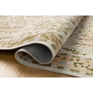 Loloi X Rifle Paper Co. Canopy 3\'-9\" X 3\'-9\" Round Rug