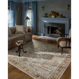 Loloi X Rifle Paper Co. Canopy 3\'-9\" X 3\'-9\" Round Rug