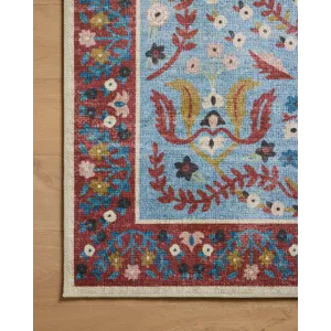 Loloi X Rifle Paper Co. Canopy 3\'-9\" X 3\'-9\" Round Rug