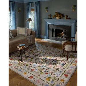 Loloi X Rifle Paper Co. Canopy 7\'-6\" X 9\'-6\" Rug