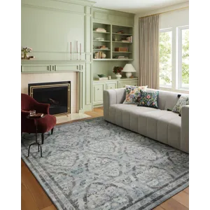 Loloi X Rifle Paper Co. Courtyard 2\'-0\" X 5\'-0\" Rug