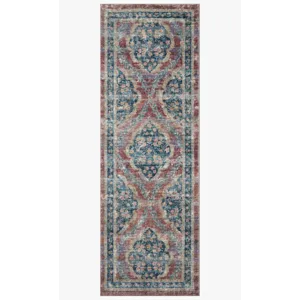 Loloi X Rifle Paper Co. Courtyard 2\'-0\" X 5\'-0\" Rug