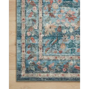Loloi X Rifle Paper Co. Courtyard 8\'-6\" X 11\'-6\" Rug