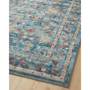 Loloi X Rifle Paper Co. Courtyard 8\'-6\" X 11\'-6\" Rug