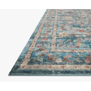 Loloi X Rifle Paper Co. Courtyard 8\'-6\" X 11\'-6\" Rug
