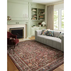 Loloi X Rifle Paper Co. Courtyard 8\'-6\" X 11\'-6\" Rug